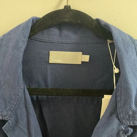 Vince - men’s navy button down - Picture 2 of 5